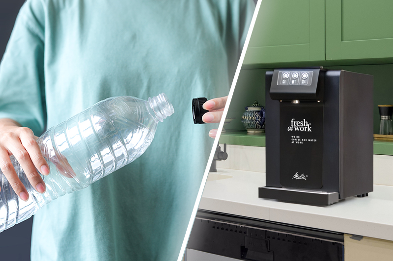 Wasserspender oder Flaschenwasser im Büro? Kosten, Komfort & Nachhaltigkeit im Vergleich. Jetzt lesen & die beste Lösung für Ihr Unternehmen finden.