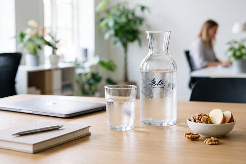 Brainfood: Wie Wasser die Performance steuert | fresh at work Das Paradox der Superfoods ✓ Warum Wasser die Bioverfügbarkeit von Brainfood bestimmt ✓ Kognitive Resilienz durch Hydrierung im Büro ✓ Jetzt lesen!