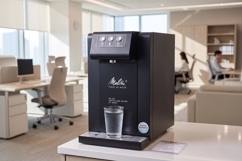 Wasserspender im Büro riecht komisch? Hygienepflichten, Wartungsintervalle und was Arbeitgeber rechtlich beachten müssen – klar erklärt.