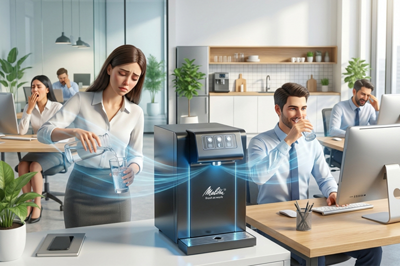 Die hormonelle Resonanz von Wasser ✓ Warum BPA-freie Hydration die Konzentration steigert ✓Frisches Tafelwasser im Büro ✓ Jetzt lesen!